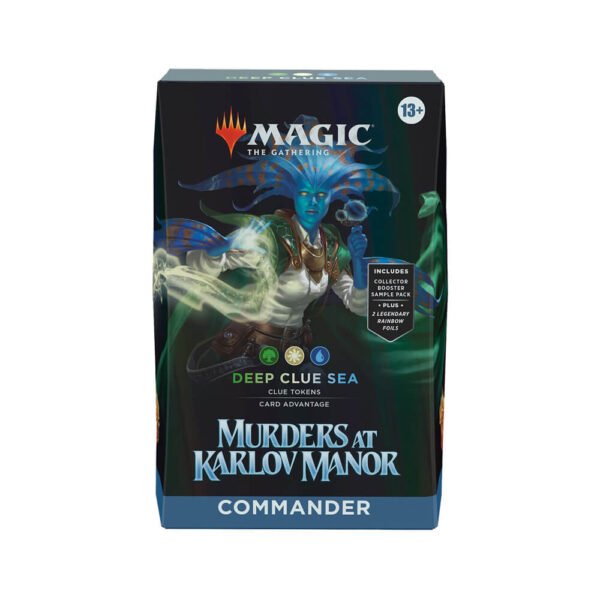 MTG - Murders at Karlov Manor - English Commander Deck - Deep Clue Sea
