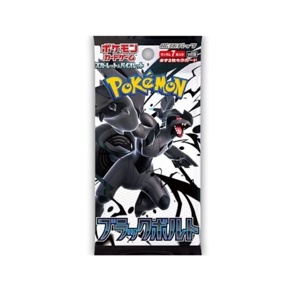 Pokémon Scarlet & Violet Black Bolt Booster Box (Japanese)