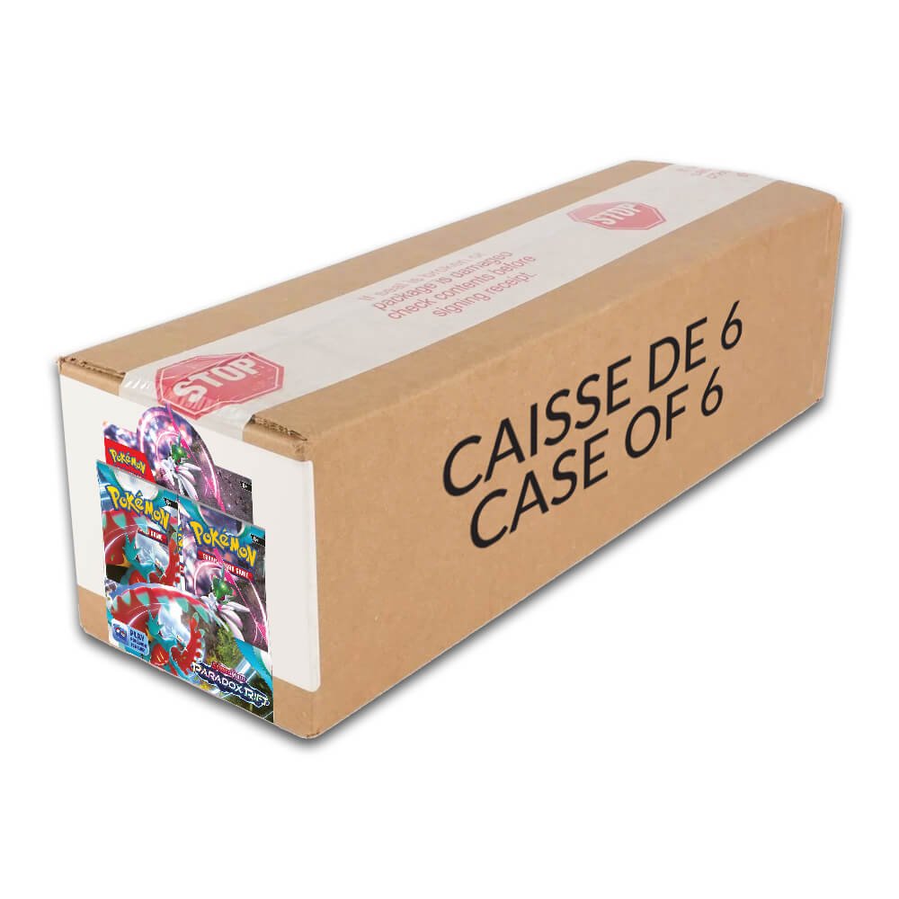 POKC6SVPRBB Pokémon Scarlet & Violet Paradox Rift Booster Box - Sealed Case of 6