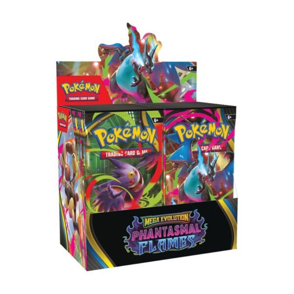Pre-Order Pokémon - Mega Evolution Phantasmal Flames - Booster Box