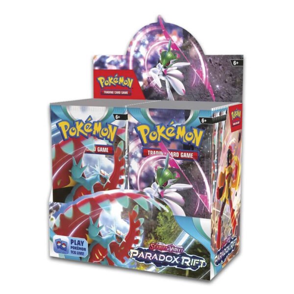 Pokémon Scarlet & Violet Paradox Rift Booster Box - Sealed Case of 6