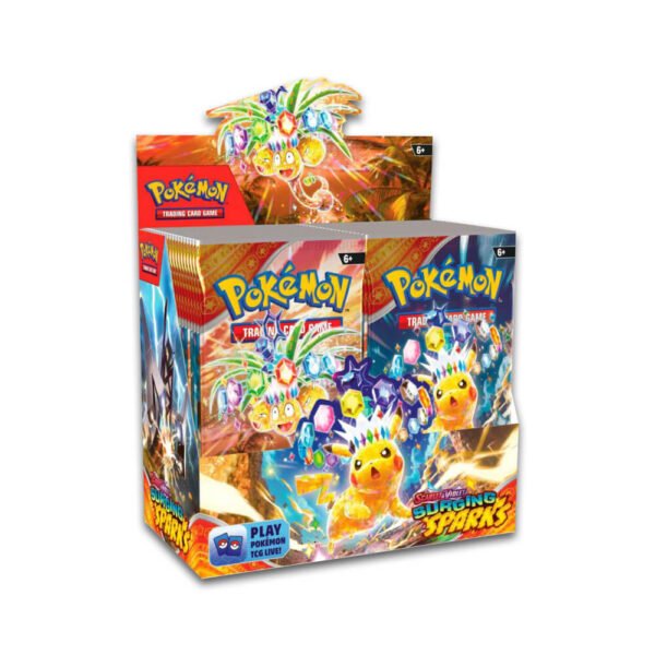 Pokémon Scarlet & Violet Surging Sparks Booster Box - Sealed Case of 6