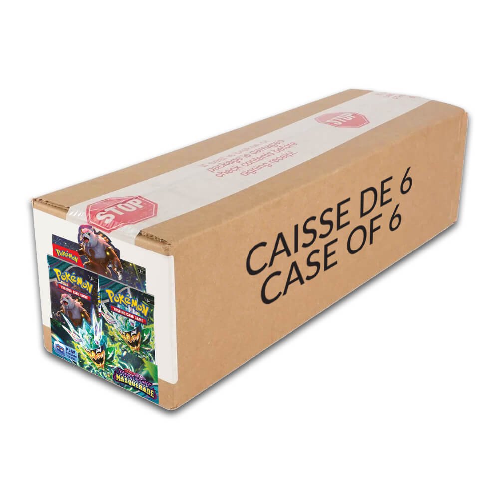POKSVTMC6 Pokémon Scarlet & Violet Twilight Masquerade Booster Box - Sealed Case of 6