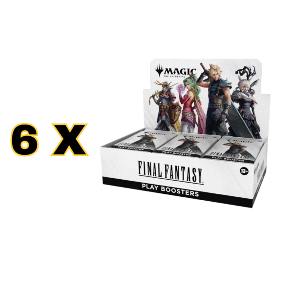 MTG - Final Fantasy - English Play Booster Box - Case of 6 boxes